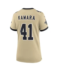 Nike Women's Alvin Kamara Gold New Orleans Saints Gameday Golds Alternate Game Player Jersey