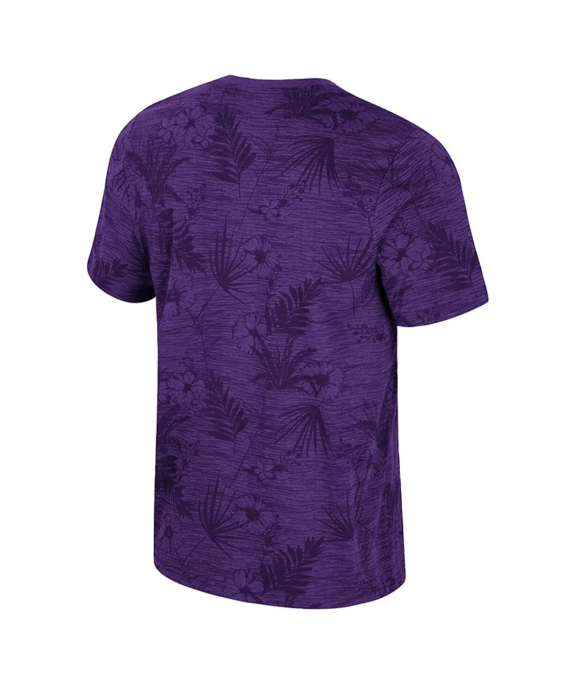 Colosseum Big Boys and Girls Purple Lsu Tigers Fern T-Shirt