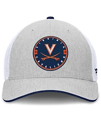 Fanatics Men's Heather Gray Virginia Cavaliers Trigger Flex Hat