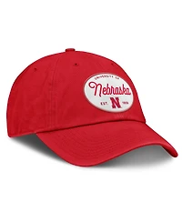 Fanatics Women's Scarlet Nebraska Huskers Candid Adjustable Hat