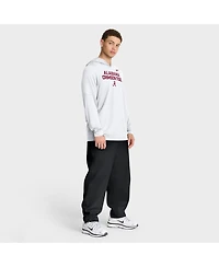 Nike Men's White Alabama Crimson Tide 2025 Sideline Performance Long Sleeve Hoodie T-Shirt