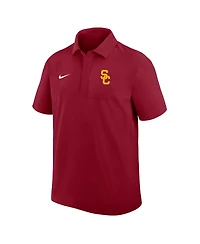Nike Men's Cardinal Usc Trojans 2025 Coaches Sideline Polo Shirt