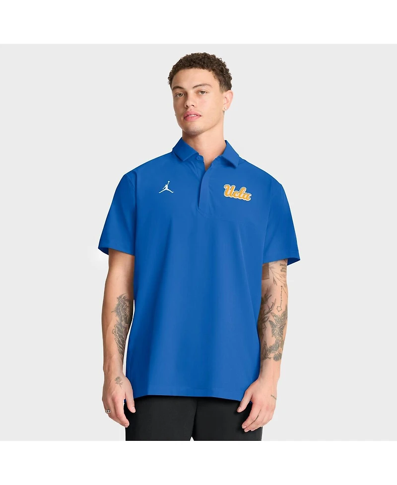 Jordan Men's Blue Ucla Bruins 2025 Coaches Sideline Polo Shirt