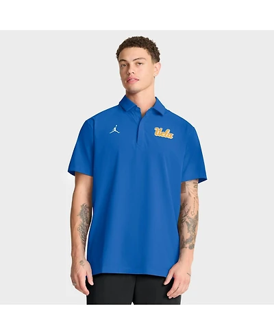 Jordan Men's Blue Ucla Bruins 2025 Coaches Sideline Polo Shirt