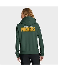Nike Women's Green Bay Packers Sideline Standard Issue Initial Home Dri-fit Hoodie