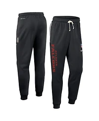 Nike Men's Black Atlanta Falcons Sideline Standard Issue Ground Game Dri-fit Taper Pants