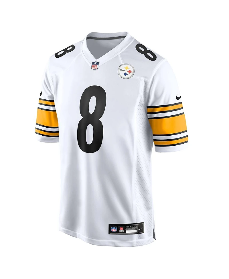 Nike Men's Aaron Rodgers White Pittsburgh Steelers Game Jersey