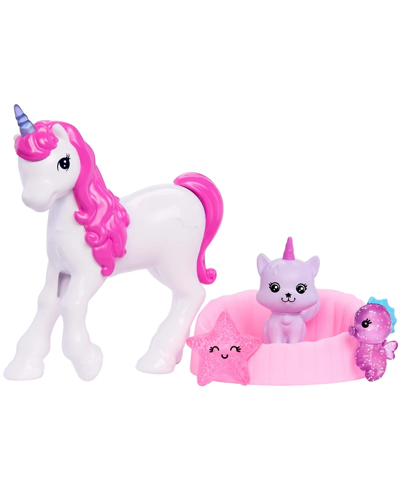 Barbie Advent Calendar with Fashion Doll and 24 Surprise Toy Accessories Including Unicorn and Pets