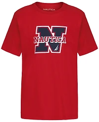 Nautica Big Boys Block N Short Sleeve T-Shirt