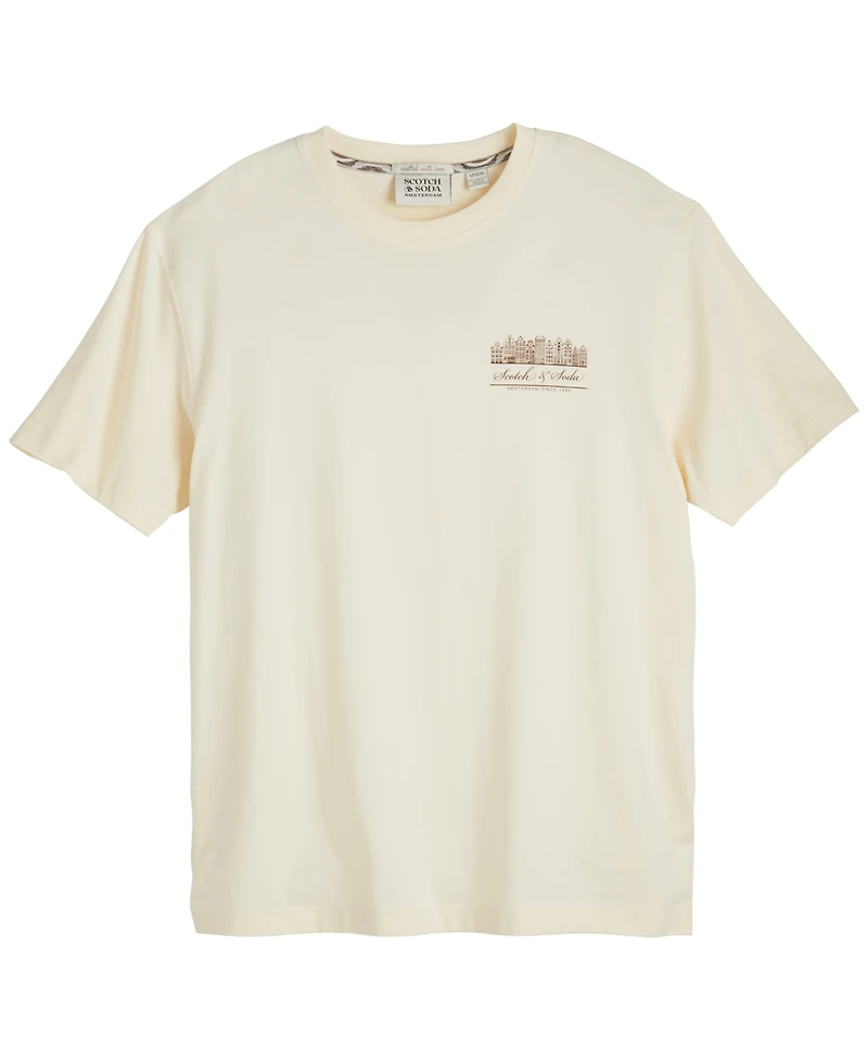 Scotch & Soda Men's Amsterdam Graphic Short Sleeve T-Shirt