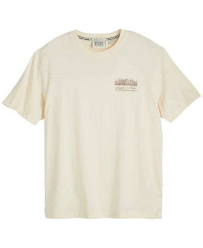 Scotch & Soda Men's Amsterdam Graphic Short Sleeve T-Shirt