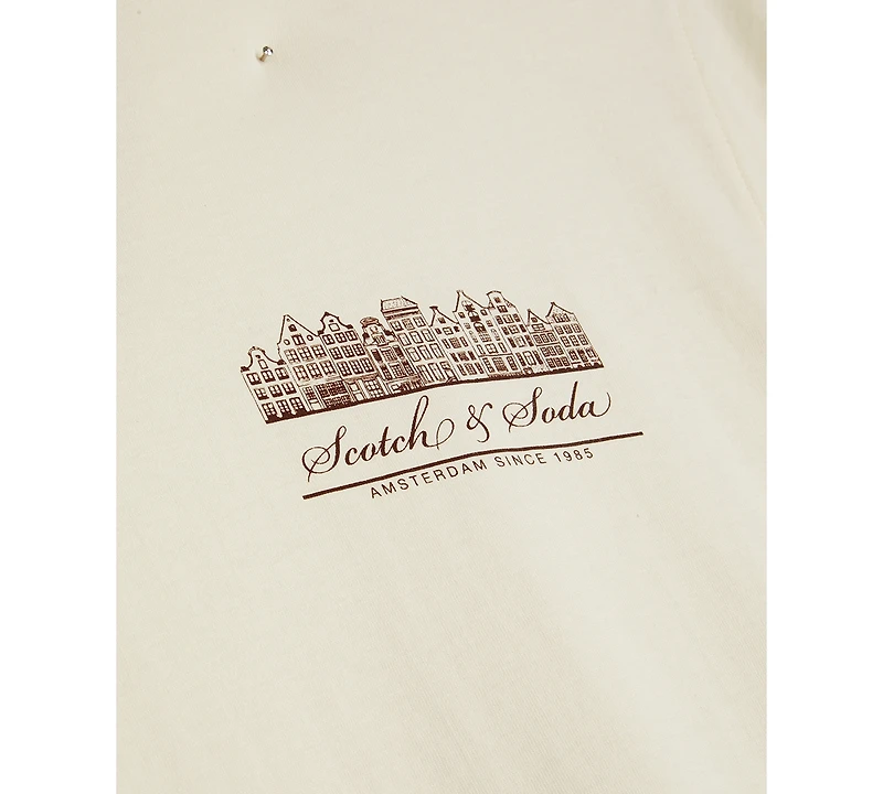 Scotch & Soda Men's Amsterdam Graphic Short Sleeve T-Shirt