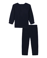 Tommy Hilfiger Baby Boys 2-Piece Americana Logo T-Shirt and Joggers Set