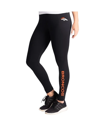 G-iii 4Her by Carl Banks Women's Black Denver Broncos Pregame Leggings
