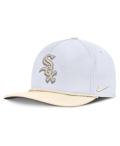 Nike Men's White/Cream Chicago White Sox Pro Performance Snapback Hat