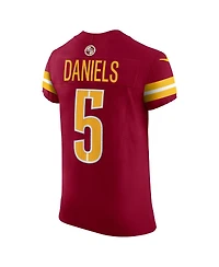 Nike Men's Jayden Daniels Burgundy Washington Commanders Team Vapor F.u.s.e. Elite Jersey