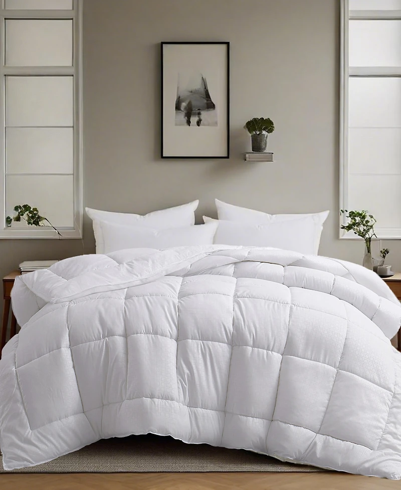 Unikome All Season Ultra Soft Classic Embossed Down Alternative Comforter, King