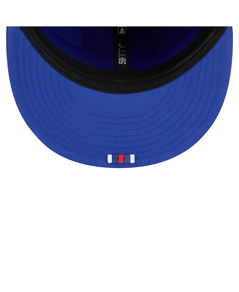 New Era Men's Royal Buffalo Bills 2025 Sideline 59FIFTY Fitted Hat