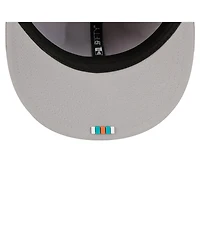 New Era Men's Gray Miami Dolphins 2025 Sideline 59FIFTY Fitted Hat