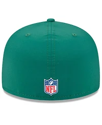 New Era Men's Green York Jets 2025 Sideline 59FIFTY Fitted Hat