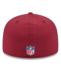 New Era Men's Burgundy Washington Commanders 2025 Sideline 59FIFTY Fitted Hat