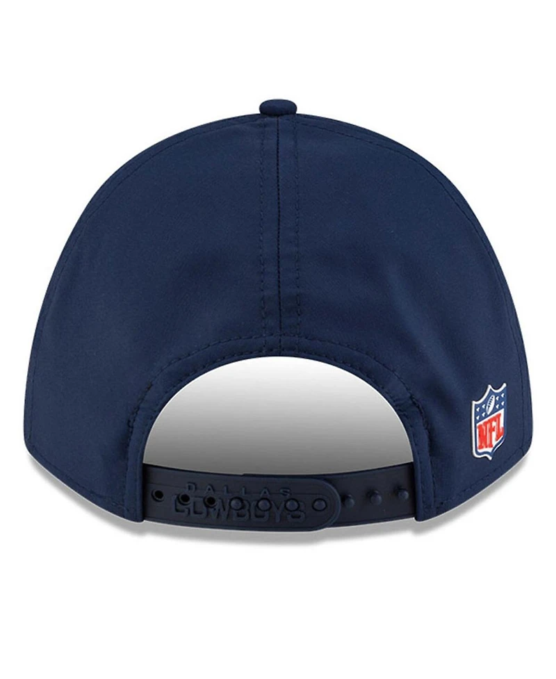 New Era Big Boys and Girls Navy Dallas Cowboys 2025 Sideline 9FORTY Adjustable Hat
