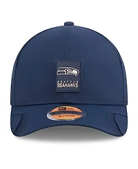 New Era Big Boys and Girls College Navy Seattle Seahawks 2025 Sideline M-crown 9FORTY Adjustable Hat
