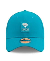 New Era Men's Teal Jacksonville Jaguars 2025 Sideline 39THIRTY Flex Hat