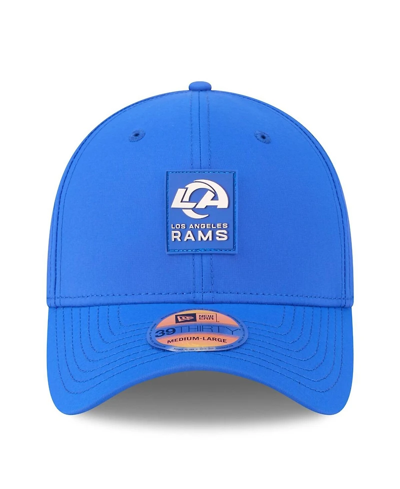 New Era Men's Royal Los Angeles Rams 2025 Sideline 39THIRTY Flex Hat