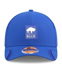 New Era Men's Royal Buffalo Bills 2025 Sideline Throwback M-crown 9FORTY Adjustable Hat