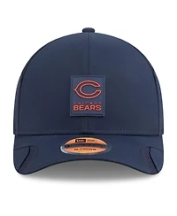 New Era Men's Navy Chicago Bears 2025 Sideline M-crown 9FORTY Adjustable Hat