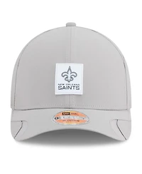 New Era Men's Gray New Orleans Saints 2025 Sideline M-Crown 9FORTY Adjustable Hat