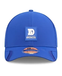 New Era Men's Royal Denver Broncos 2025 Sideline Throwback M-crown 9FORTY Adjustable Hat