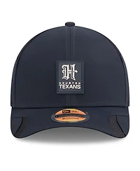 New Era Men's Navy Houston Texans 2025 Sideline H-Town M-crown 9FORTY Adjustable Hat