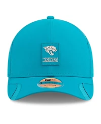 New Era Men's Teal Jacksonville Jaguars 2025 Sideline M-crown 9FORTY Adjustable Hat