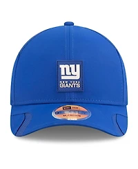 New Era Men's Royal New York Giants 2025 Sideline M-crown 9FORTY Adjustable Hat