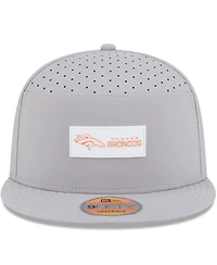 New Era Men's Denver Broncos 2025 Sideline Split Panel 9FIFTY Snapback Hat
