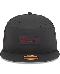New Era Men's Atlanta Falcons 2025 Sideline Split Panel 9FIFTY Snapback Hat