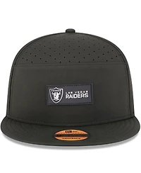 New Era Men's Las Vegas Raiders 2025 Sideline Split Panel 9FIFTY Snapback Hat