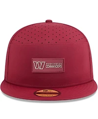 New Era Men's Washington Commanders 2025 Sideline Split Panel 9FIFTY Snapback Hat