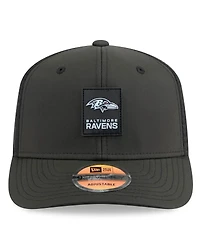New Era Men's Baltimore Ravens 2025 Sideline 9SEVENTY Trucker Adjustable Hat
