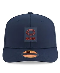New Era Men's Navy Chicago Bears 2025 Sideline 9SEVENTY Trucker Adjustable Hat