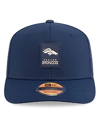 New Era Men's Navy Denver Broncos 2025 Sideline 9SEVENTY Trucker Adjustable Hat