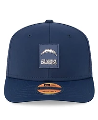 New Era Men's Navy Los Angeles Chargers 2025 Sideline 9SEVENTY Trucker Adjustable Hat