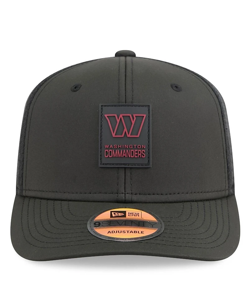 New Era Men's Washington Commanders 2025 Sideline 9SEVENTY Trucker Adjustable Hat
