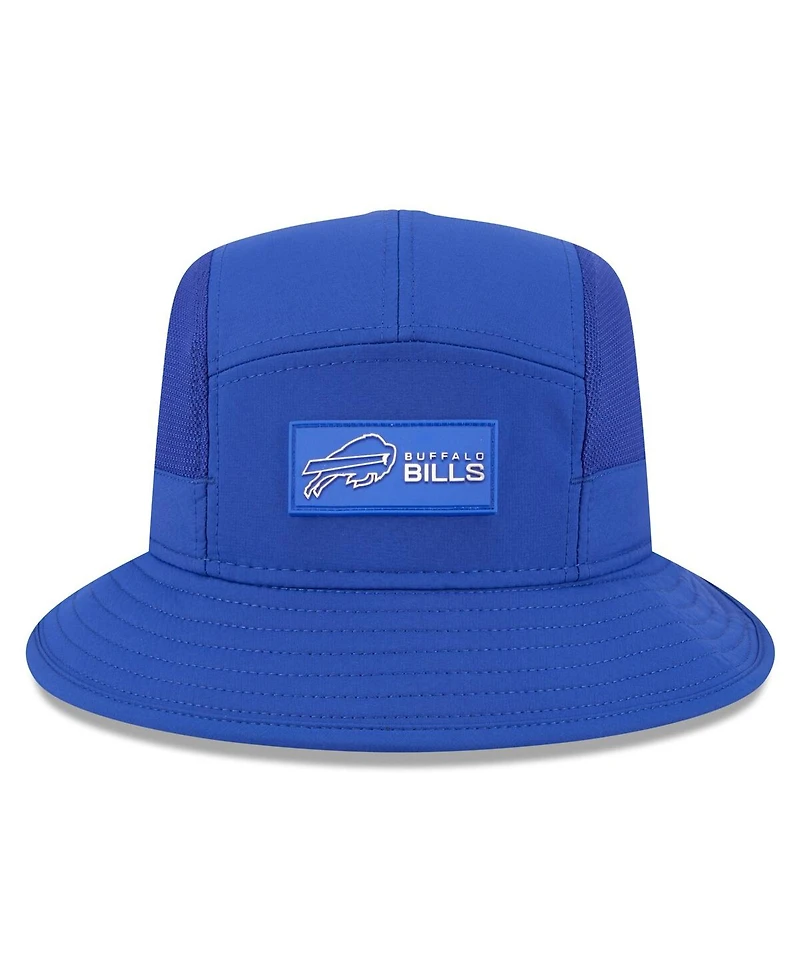 New Era Men's Royal Buffalo Bills 2025 Sideline Bucket Hat