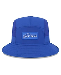 New Era Men's Royal Buffalo Bills 2025 Sideline Bucket Hat