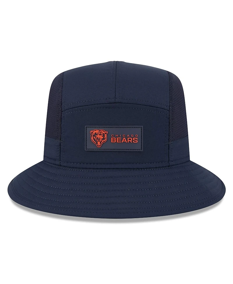 New Era Men's Navy Chicago Bears 2025 Sideline Bucket Hat