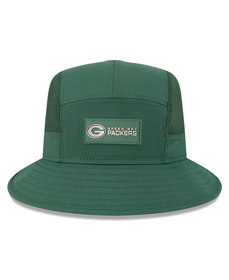 New Era Men's Green Bay Packers 2025 Sideline Bucket Hat
