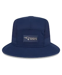 New Era Men's Navy England Patriots 2025 Sideline Bucket Hat